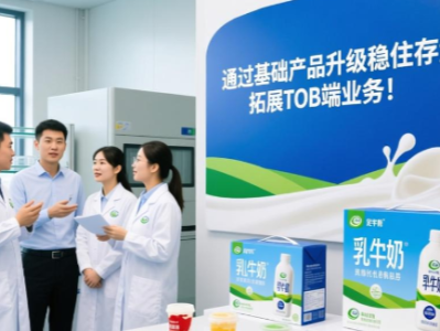 光明乳业:通过基础产品升级稳住存量,拓展TOB端业务,推出定制化乳制品